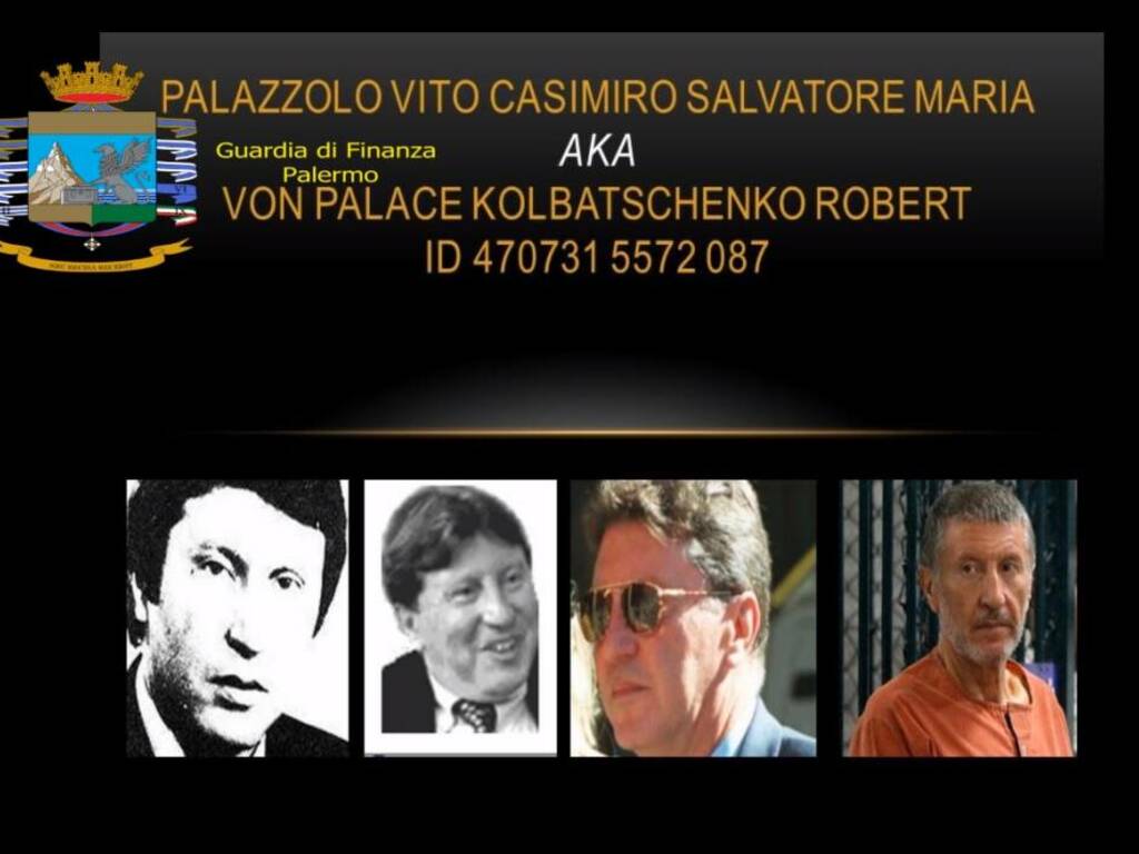 Vito Roberto Palazzolo sequestro mafia