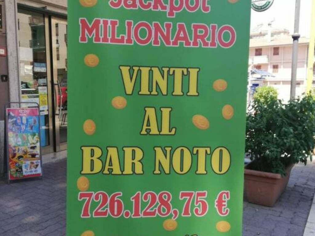 Partnico vincita superenalotto 750 mila euro bar Noto dream coffee (3)