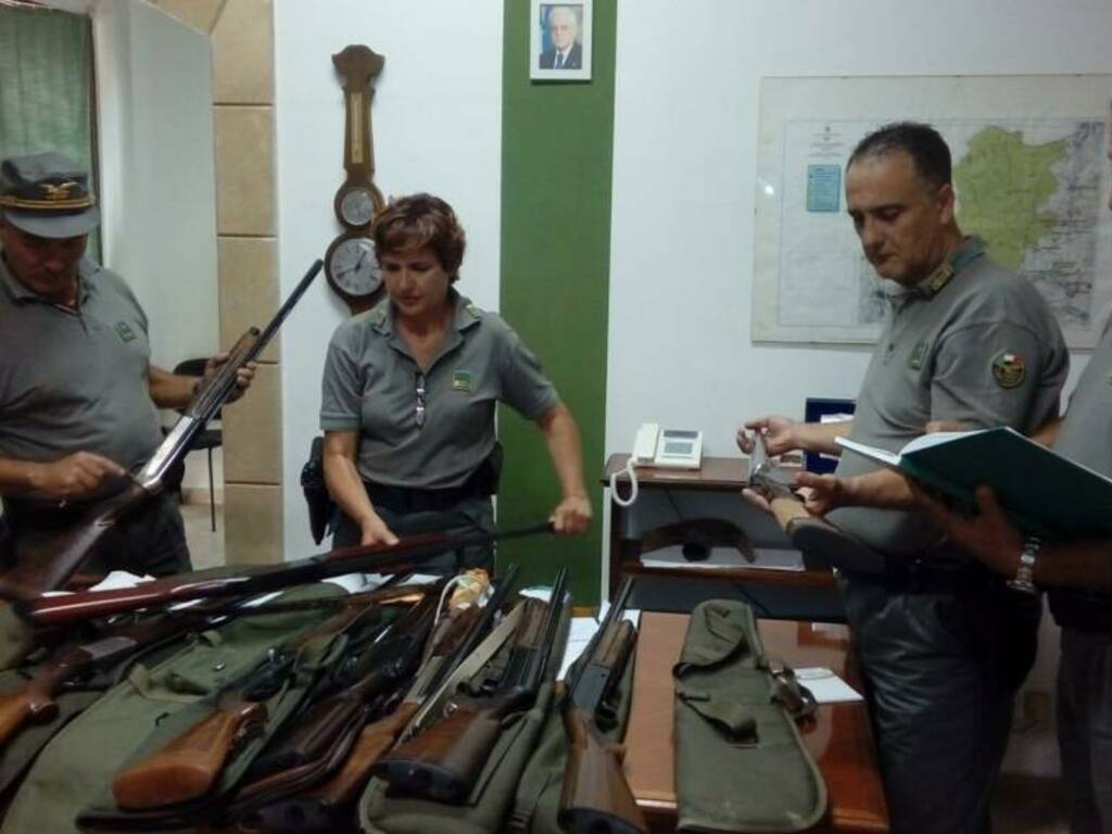 Cinisi Carini 9 denunce bracconaggio sequestro armi