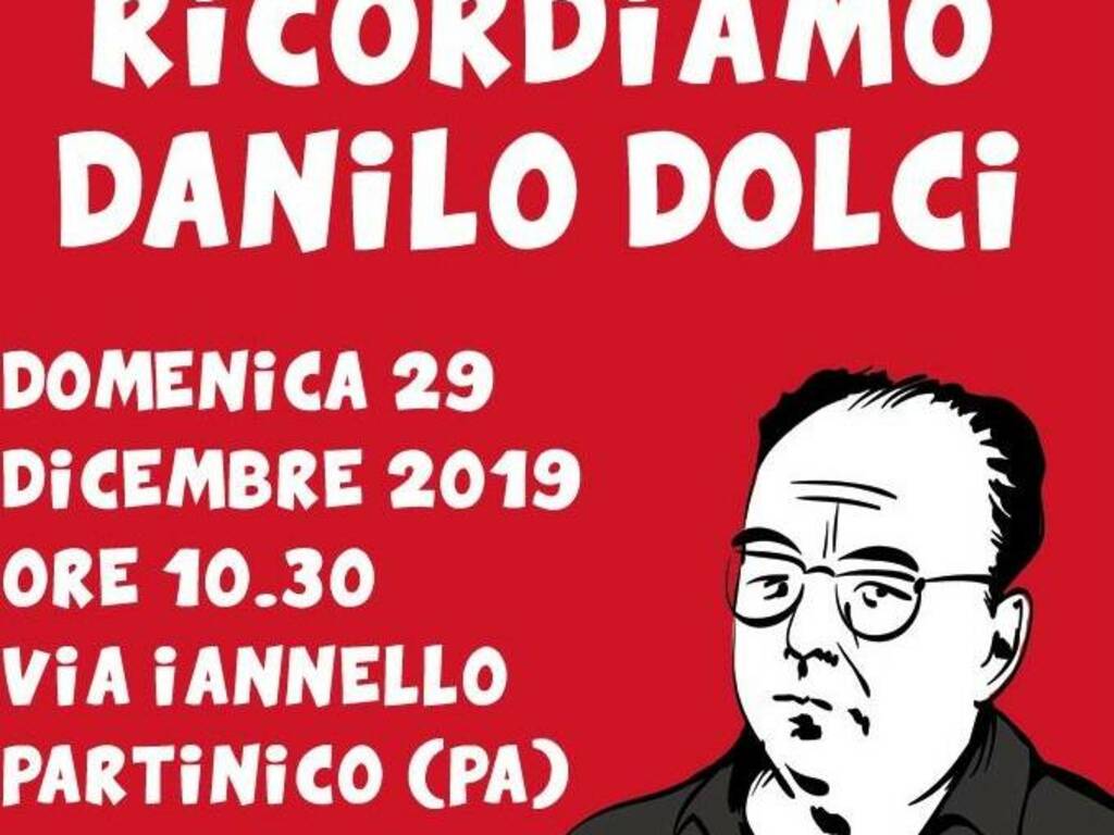 Partinico locandina 22° anniversario morte Danilo Dolci