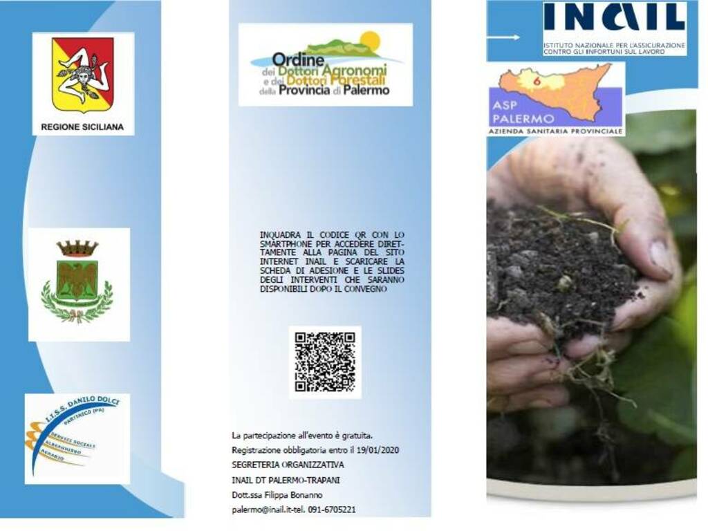 Partinico locandina carovana buona agricoltura 16-1-2020