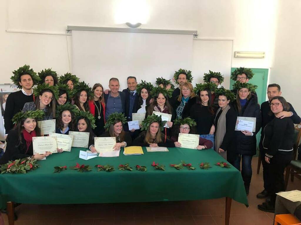 Terrasini premiazione studenti Comune con master Formalav