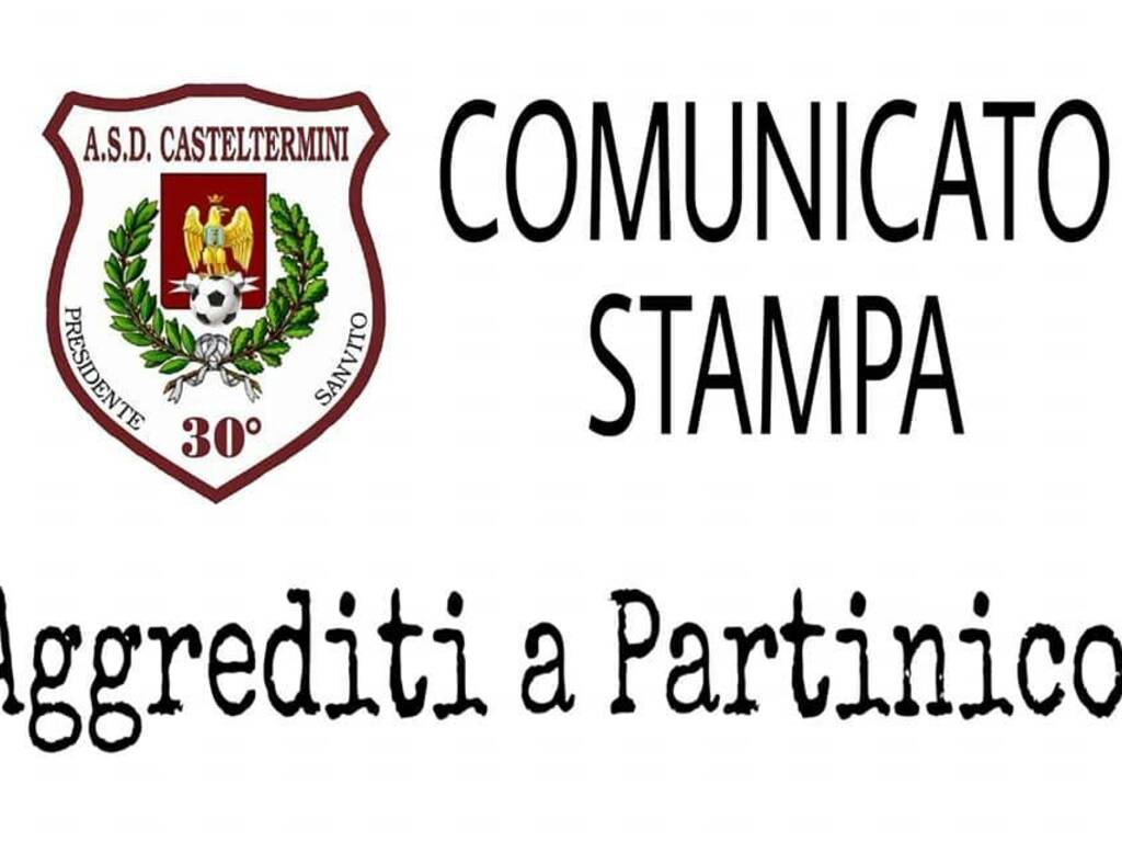 calcio Partinicaudace-Casteltermini locandina aggrediti