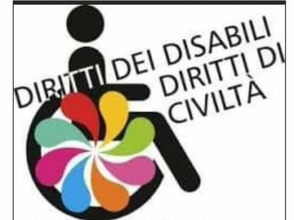 Partinico locandina sit-in protesta famiglie disabili