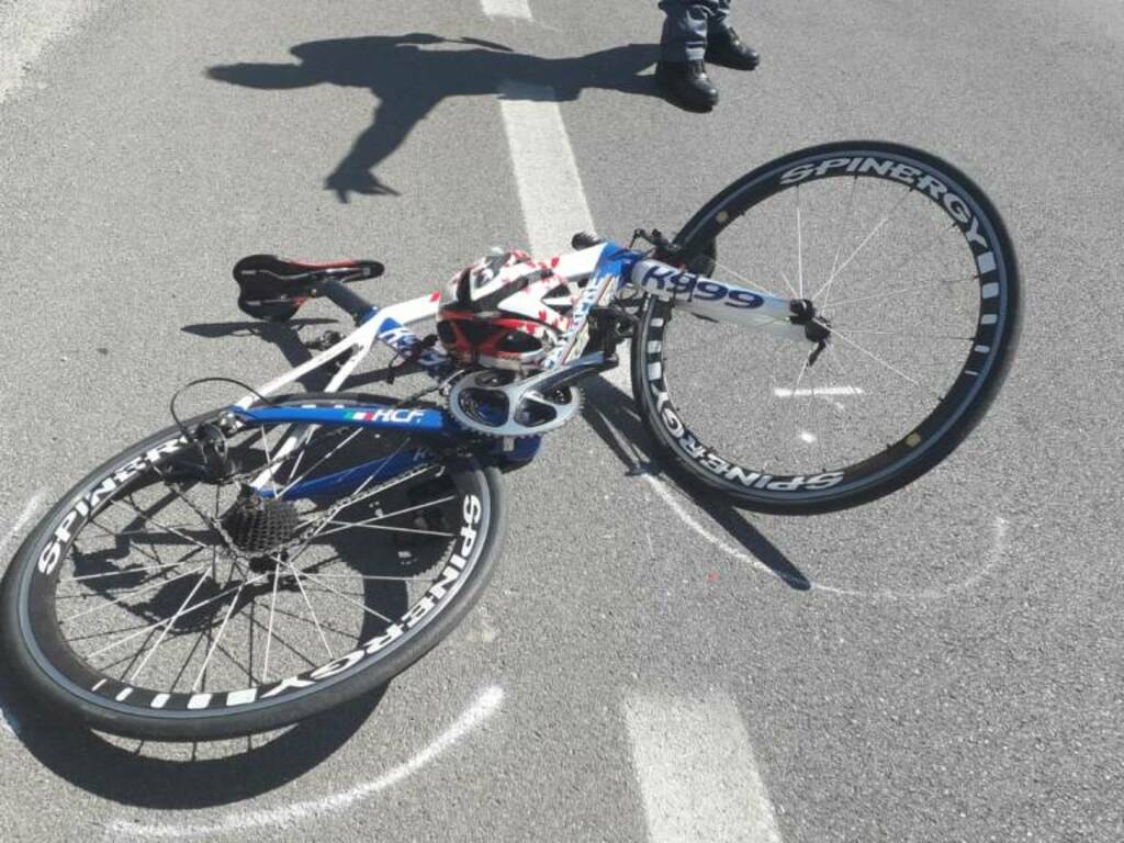 Alcamo grave incidente ss.113 ciclista Partinico Paolino D'Orio (9)