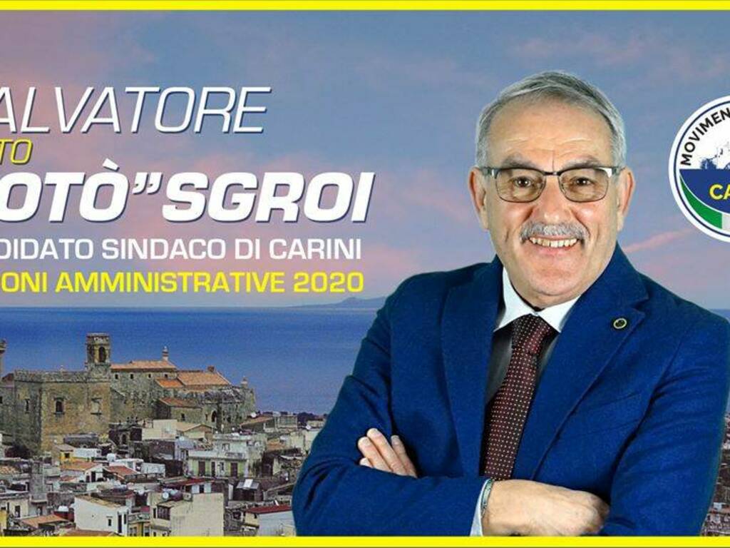 Carini candidato sindaco Totò Sgroi