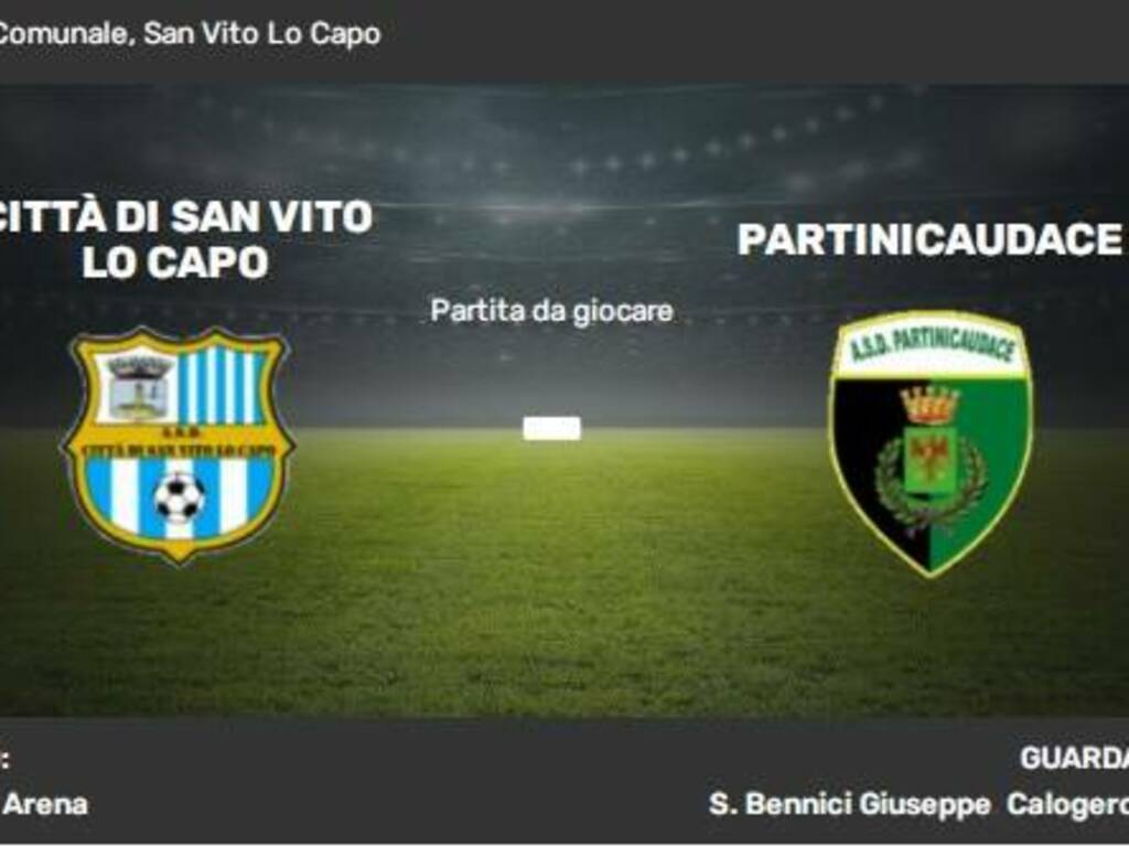 San Vito Partinicaudace gara rinviata 5a campionato promozione 2020-2021