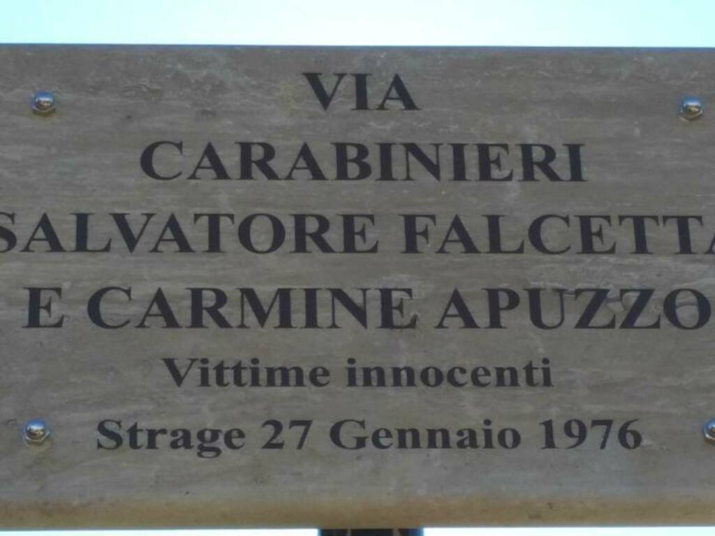 Alcamo marina intitolazione ss 187 carabinieri strage caserma