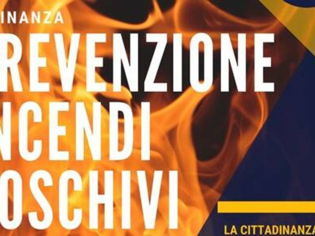 ordinanza prevenzione incendi