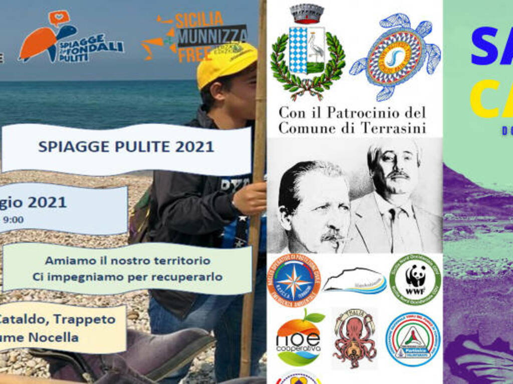 Trappeto-Terrasini San cataldo LOCANDINE manifestazioni 22-23 maggio anniversario strage Capaci