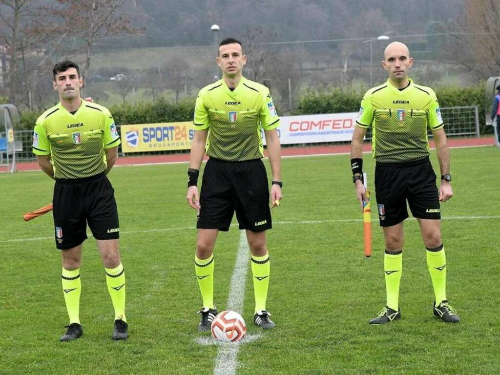 calcio arbitri Chici e Piccichè promossi in serie C