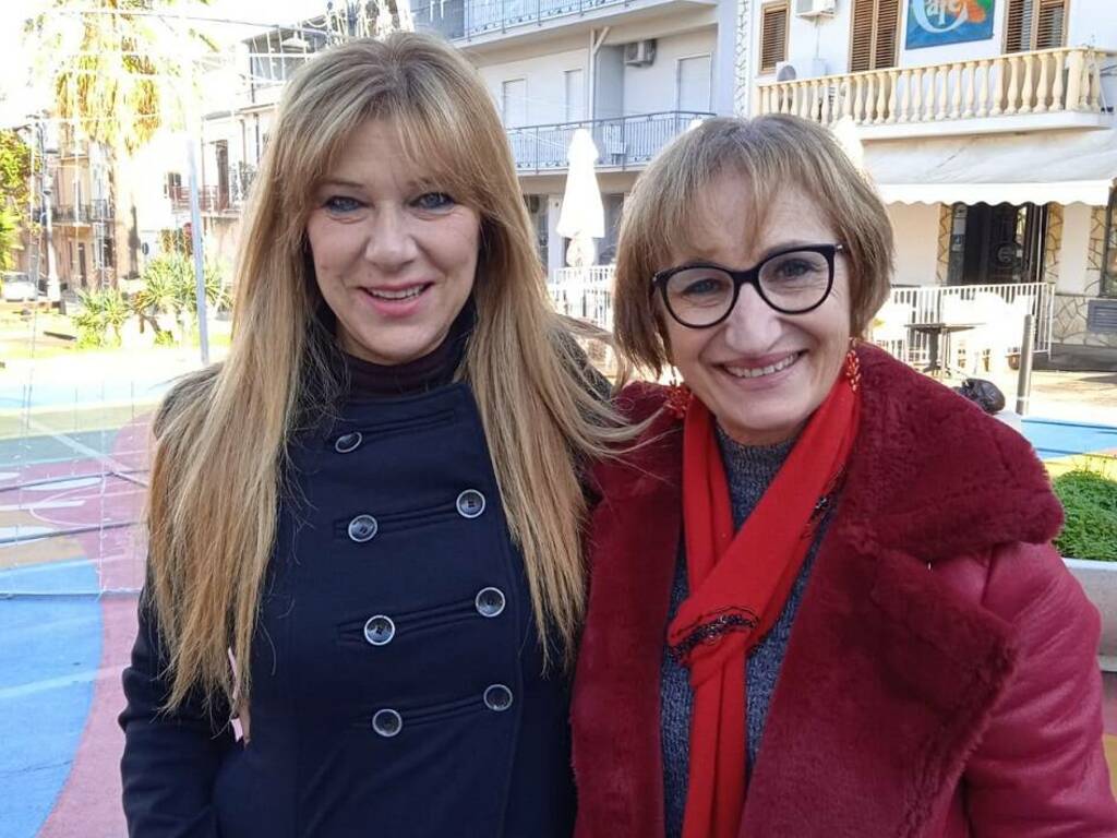 Nuova Dc Anna Maria D'Asaro ed Elisabetta Liparoto