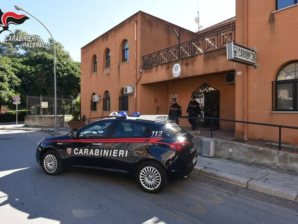 Partinico carabinieri caserma compagnia