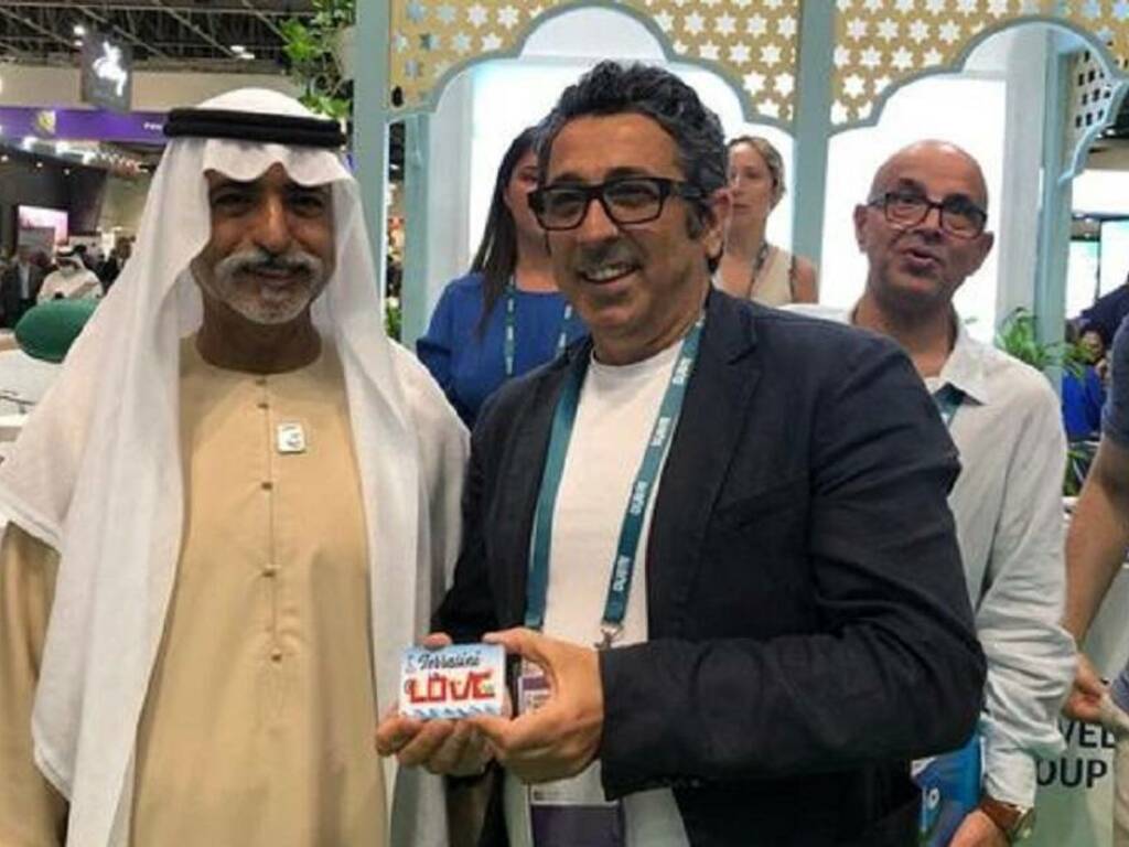 Terrasini assessore Cusumano ad expo Dubai maggio 2022