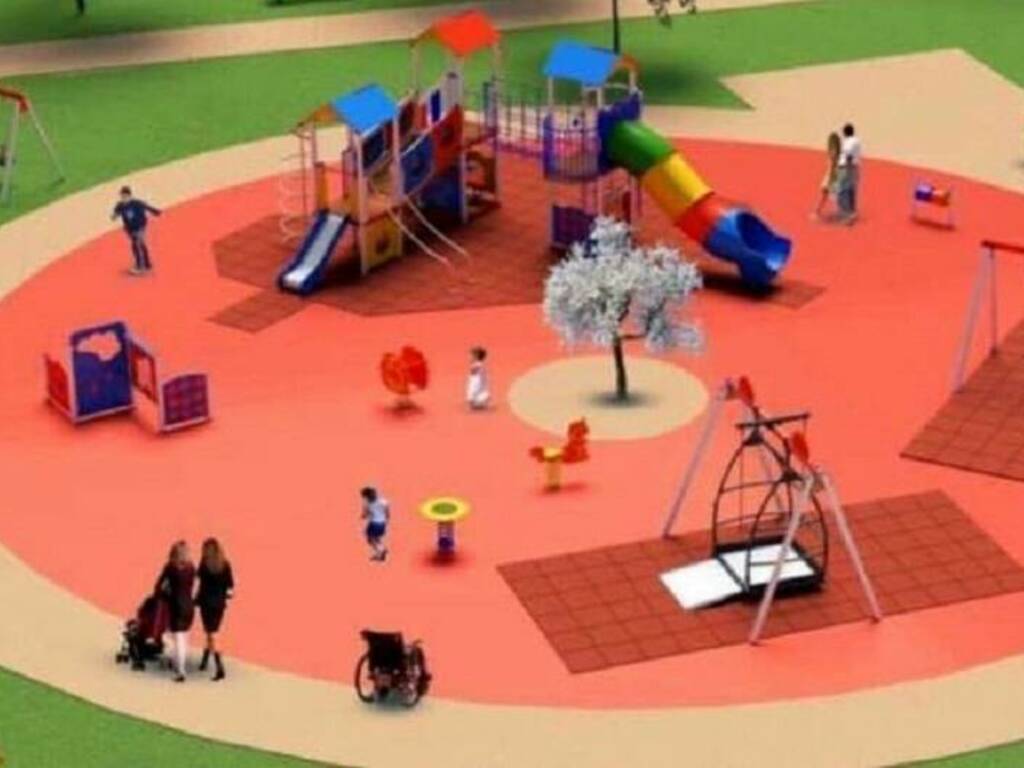 Cinisi progetto parco giochi inclusivo via Sciascia