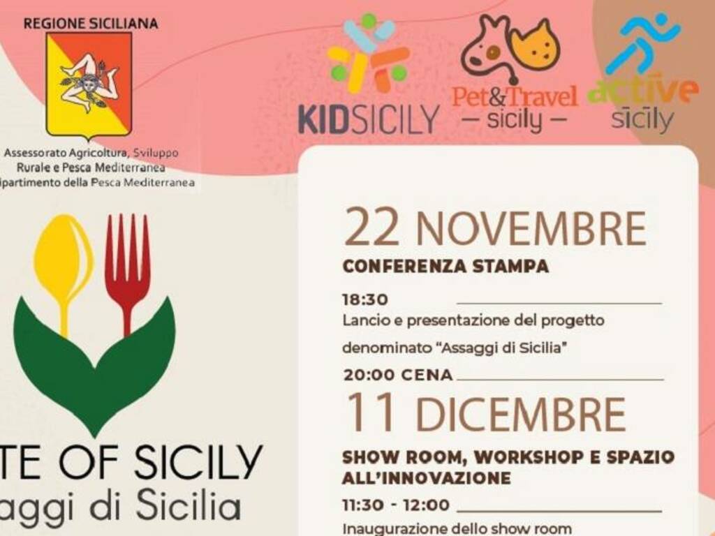 Alcamo il progetto Apas su mangiare sano con Taste of Sicily