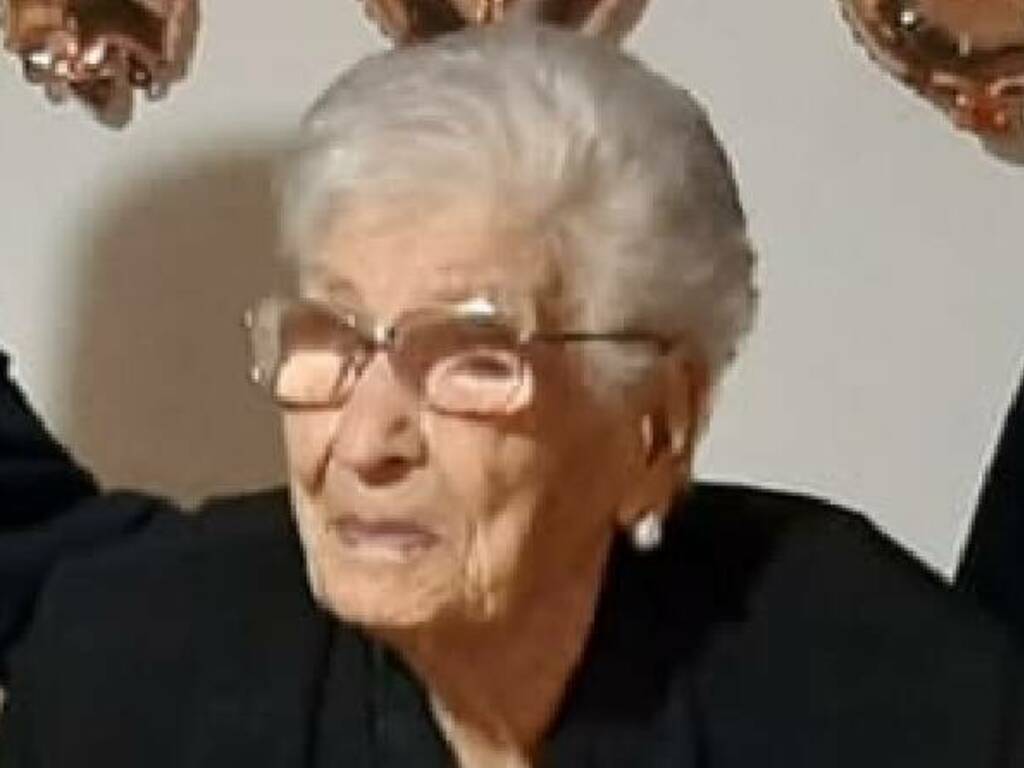 Muore a Castellammare del Golfo la nonnina più longeva, Caterina Navarra