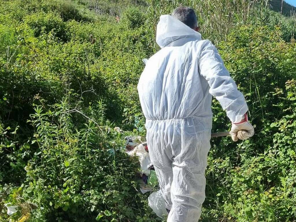 A Montelepre finalmente bonificata la strada di contrada Grotta bianca dopo decenni, trovati anche rifiuti pericolosi 