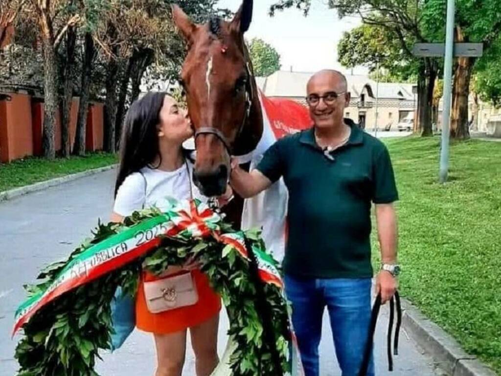 Traguardo storico per Peppe Cafuiso e la figlia, vincono per il 3° anno consecutivo il gran premio di equitazione della Repubblica a Bologna  