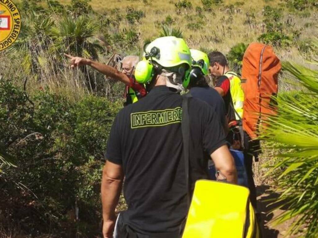 Ragazzino ferito da uno scoglio al volto alla riserva dello Zingaro, soccorso con l’elicottero e ricoverato 