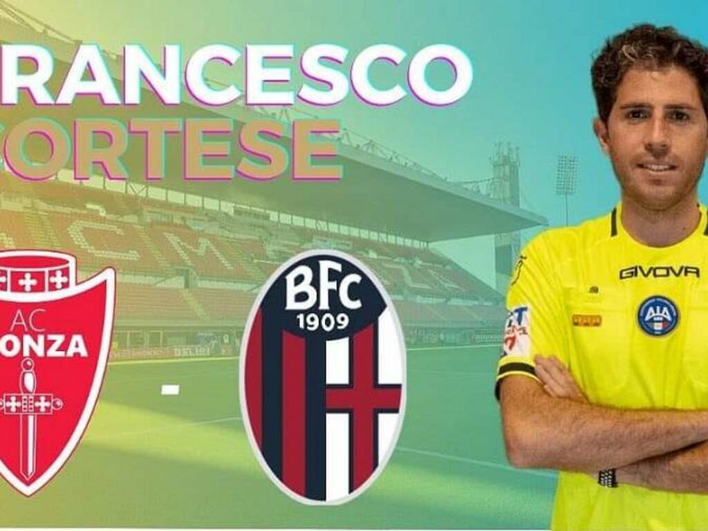 Francesco Cortese torna ad arbitrare nel campionato di calcio di serie A, sarà assistente nella gara tra Monza e Bologna 