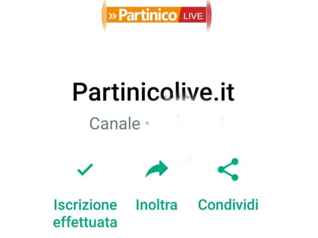 Partinicolive amplia i suoi canali di informazione e sbarca su whatsapp con un canale per dare informazioni in tempo reale 