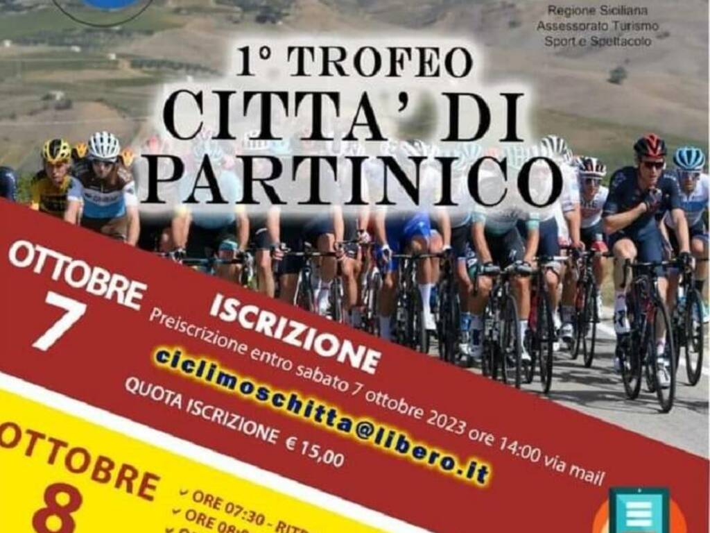 Ritornano le gare di ciclismo a Partinico dopo circa 10 anni di assenza, ad organizzare il figlio d’arte di mastru Nino Scianna 