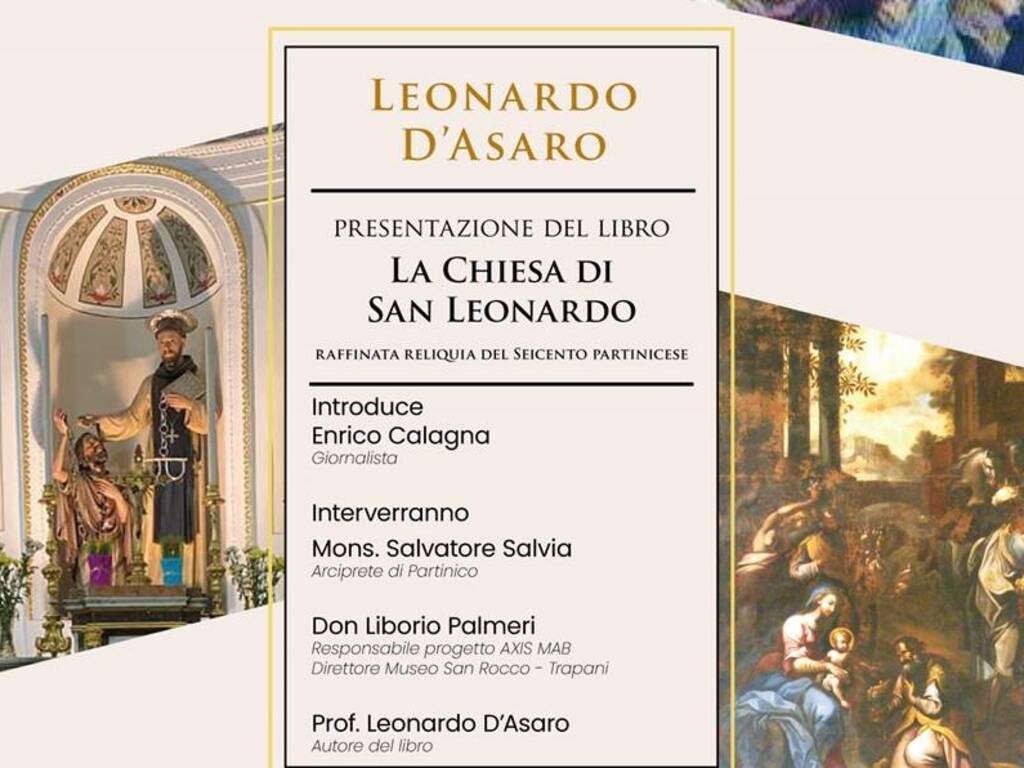 L’ultimo libro dello storico Leonardo D’Asaro alza il velo sulla chiesa di San Leonardo, un vero gioiello monumentale 